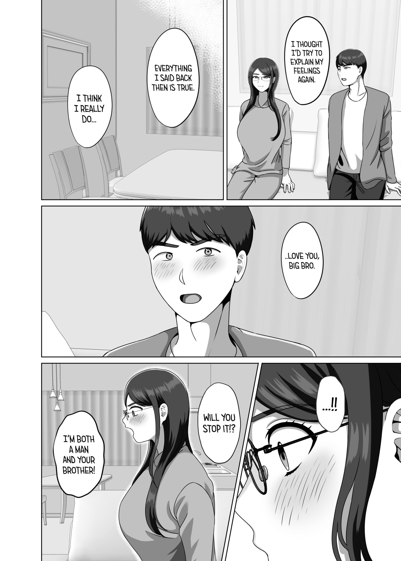 Hentai Manga Comic-I Fell in Love With My Gender Bent Big Brother and Made Him a Woman for Good by Knocking Him Up!-Read-17